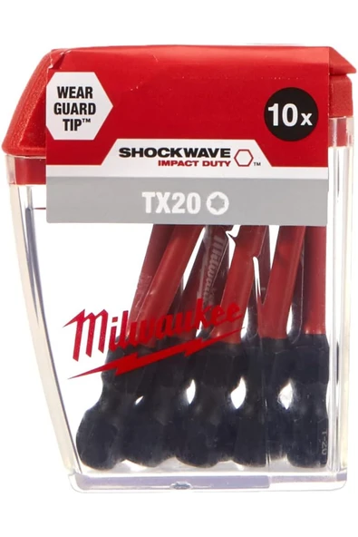 BİTS UÇ TX 20 50mm 10LU PKT SHOCKWAVE ürün görseli