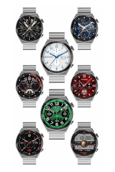 Teknojet Teknoloji İçin En İyi Adres DT3 Mate Pro Çift Kordonlu Akıllı Saat (İthalatçı Garantili) - Resim 3