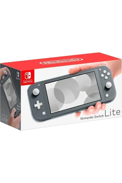 Nintendo Switch Lite Konsol Gri - G - Resim 2