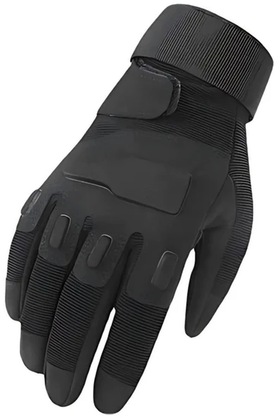 Single Sword Unisex Spor&Fitness Eldiveni, Taktik&Pilot Eldiven BlackHawk - Resim 12