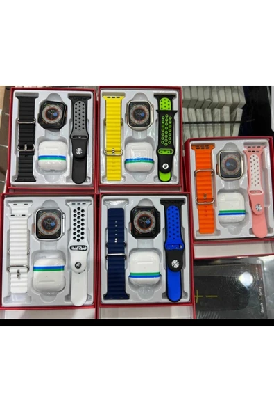 Musen Aksesuar Watch 8 Ultra & Pro 5 Bkuetooth Kulaklık ürün görseli