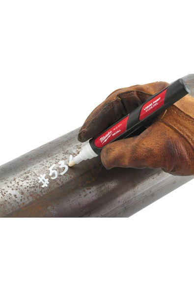 Milwauke T48223711 Marker Boya Kalem Beyaz - Resim 4