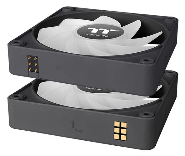 THERMALTAKE CL-F193-PL14SW-A CT140 EX Reverse 3x120mm ARGB Manyetik Modüler Fan Kiti Kasa Fanı - Resim 2