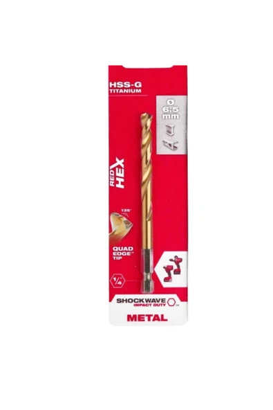 Metal Matkap Ucu Hex Girişli Hss-g 6,8x 108mm ürün görseli