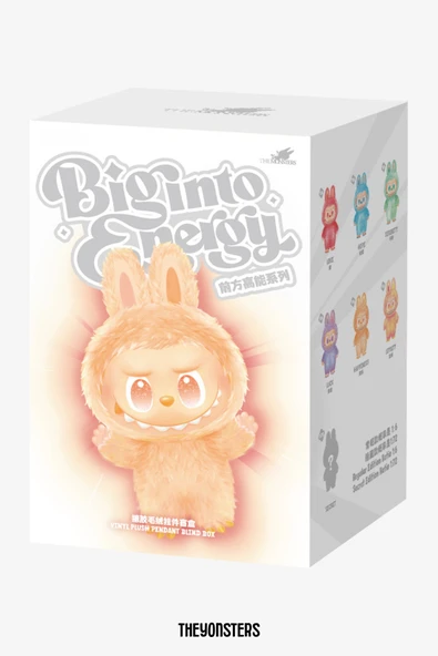THEYONSTERS Labubu Big Into Energy Serisi Popmart– Koleksiyonluk Mini Vinil Oyuncak | Kutulu - Resim 8