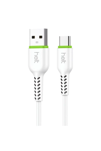 Helt Ht-dc08 Plastik 100 Cm Type-c Data Kablo (beyaz) Nt-31286 ürün görseli