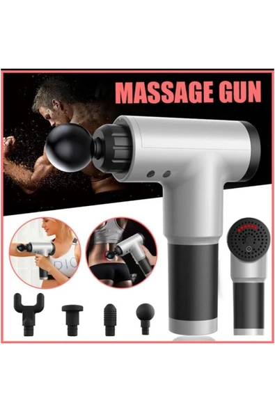 STOREMAX MU-ARTSHOP 4 Başlıklı Titreşimli Yoğurmalı 6 Fonksiyonlu Masaj Aleti tnca 871301 - Resim 2