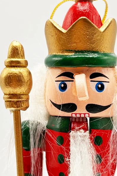 Premium Collection 3'lü 12.5 Cm Kurşun Asker Seti Dekoratif Yılbaşı Süsü - Resim 6