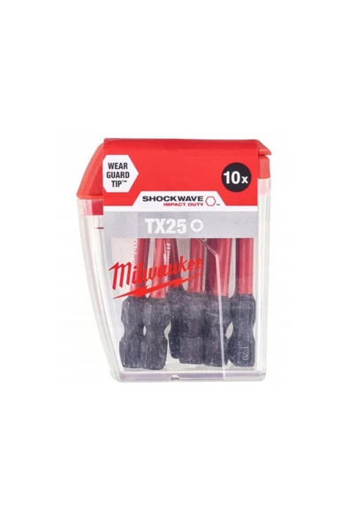 BİTS UÇ TX 25 50mm 10LU PKT SHOCKWAV ürün görseli