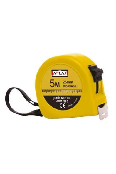 ASM 525 Şerit Metre 5mx25mm ürün görseli