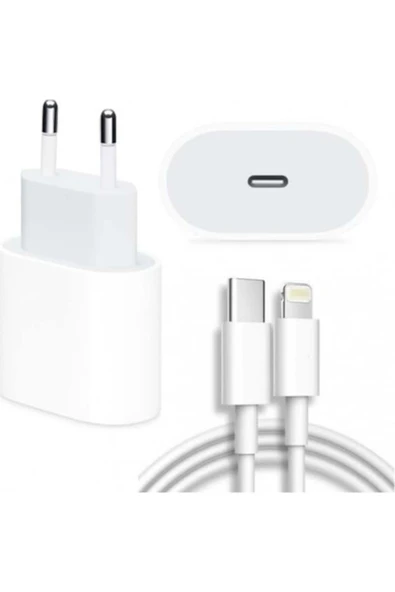 Teknojet Teknoloji İçin En İyi Adres iPhone 15 20w USB-C Uyumlu Adaptör Kablo Şarj Seti - Resim 3