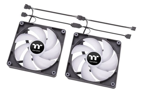 THERMALTAKE CL-F150-PL14SW-A CT140 ARGB Sync 2x140mm ARGB Fan Kiti Kasa Fanı - Resim 3