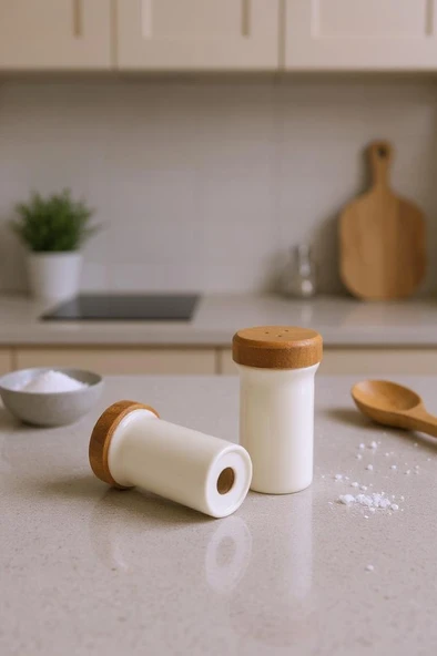 Bambum Festival - Bambu Standlı 12'li Dönen Baharatlık - Resim 3