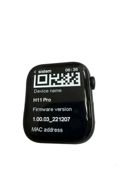 Teknojet Teknoloji İçin En İyi Adres H11 Pro Akıllı Saat Serisi 8 Yeni Kablosuz Şarj Bluetooth Çağrı Nfc - Resim 5