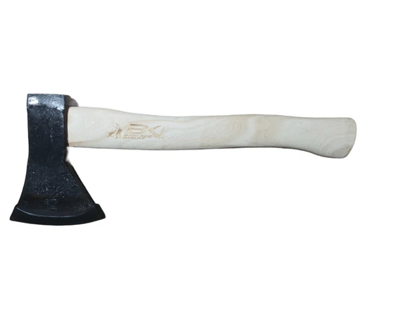 Baki Koç Küçük Boy Kamp Baltası Ahşap Saplı - Resim 3