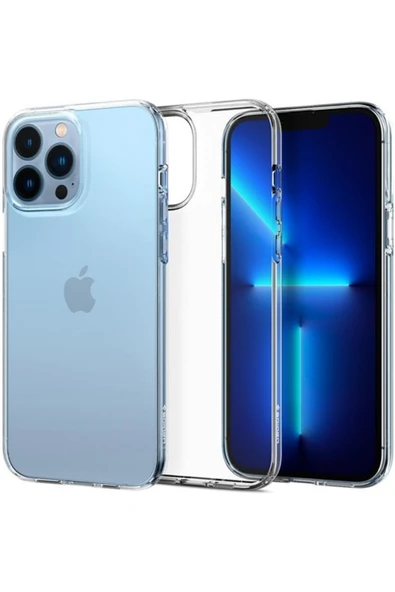 Teknojet Teknoloji İçin En İyi Adres iPhone 13 Pro Antişok Sararmaz Şeffaf Kılıf ürün görseli