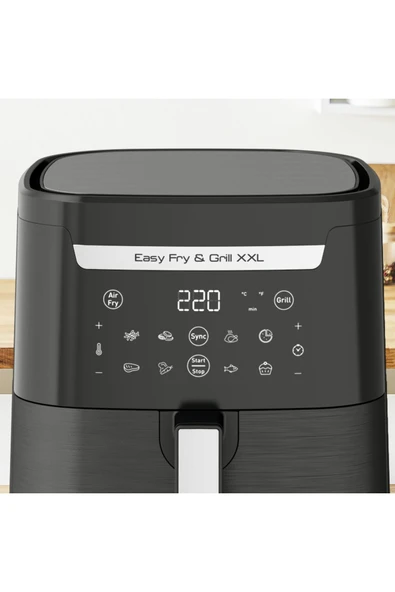 Tefal Easy Fry Grill XXL Black EY8018 6.5 lt Yağsız Fritöz - Resim 3