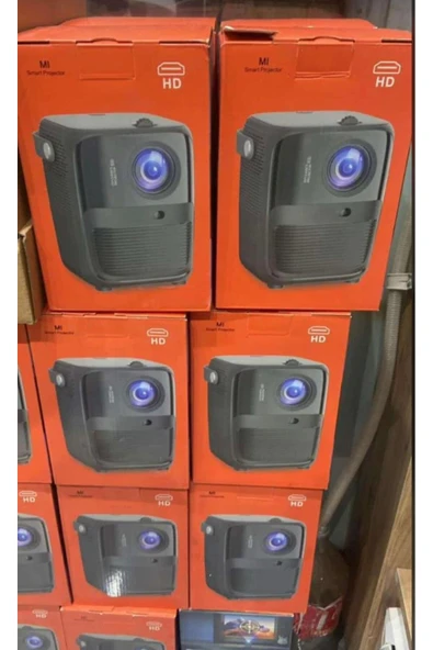 TACCO Xiaomi Mi Projeksiyon Ev Sineması Bluetooth Wifi Akıllı - Resim 4