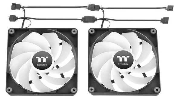 THERMALTAKE CL-F174-PL14SW-A CT140 Reverse ARGB Sync 2x140mm ARGB Fan Kiti Kasa Fanı - Resim 3
