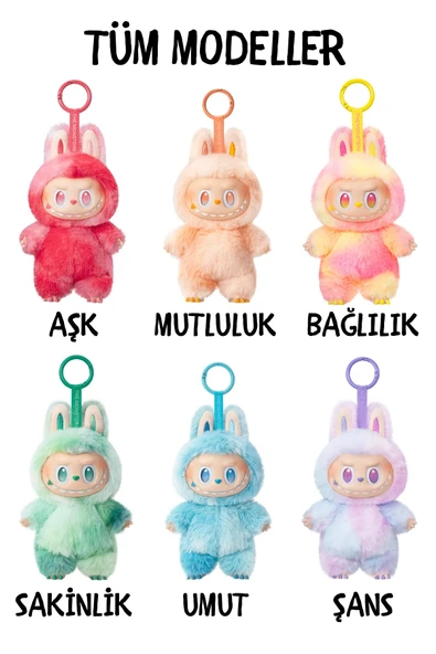 THEYONSTERS Labubu Big Into Energy Serisi Popmart– Koleksiyonluk Mini Vinil Oyuncak | Kutulu - Resim 2