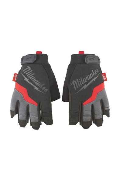 T48229743 Ağır Hizmet Tipi İş Eldiveni Parmaksız 10 Beden / XL - Resim 2