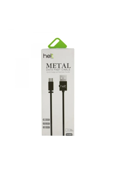 Helt Ht-dc05 Metal Örgü Type-c 100 Cm Type-c Data Kablo - Resim 2