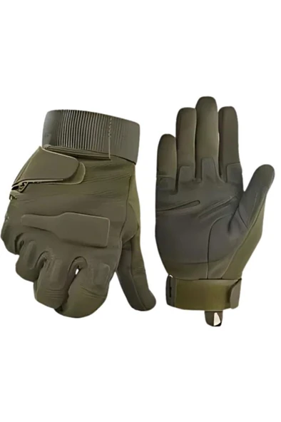 Single Sword Unisex Spor&Fitness Eldiveni, Taktik&Pilot Eldiven BlackHawk - Resim 8