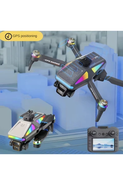 yollayenilensin S5 Pro Drone 4K UHD Kamera Fırçasız Motor 4.5” Ekran Engel Kaçınma Katlanabilir Drone - Resim 2