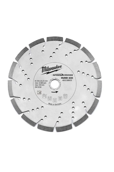 TESTERE HUDD 230x22 PREMİUM ELMAS TESTERE ürün görseli