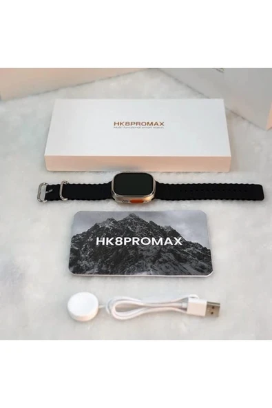 Teknojet Teknoloji İçin En İyi Adres 49 mm HK8 Pro Max Ultra Süper Amoled Ekran Akıllı Saat ürün görseli