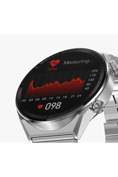 Teknojet Teknoloji İçin En İyi Adres DT3 Mate Pro Çift Kordonlu Akıllı Saat (İthalatçı Garantili) - Resim 5