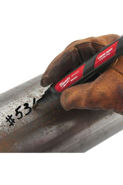 T48223731 Ağır Hizmet Tipi Inkzall™ Likit Boya İşaretleyici Siyah - Resim 4