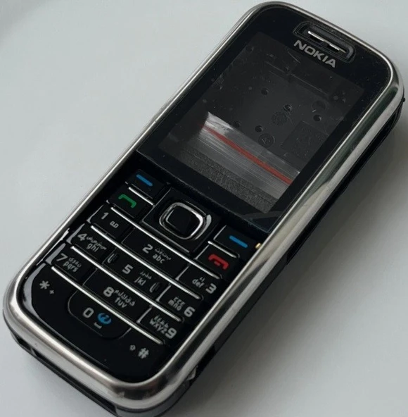 Nokia 6233 Telefon Kasası (Siyah) ürün görseli