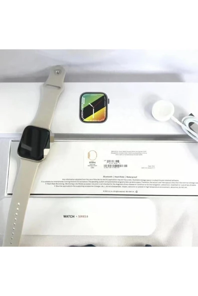 Teknojet Teknoloji İçin En İyi Adres H11 Pro Akıllı Saat Serisi 8 Yeni Kablosuz Şarj Bluetooth Çağrı Nfc - Resim 3