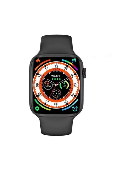 Teknojet Teknoloji İçin En İyi Adres H11 Pro Akıllı Saat Serisi 8 Yeni Kablosuz Şarj Bluetooth Çağrı Nfc - Resim 2