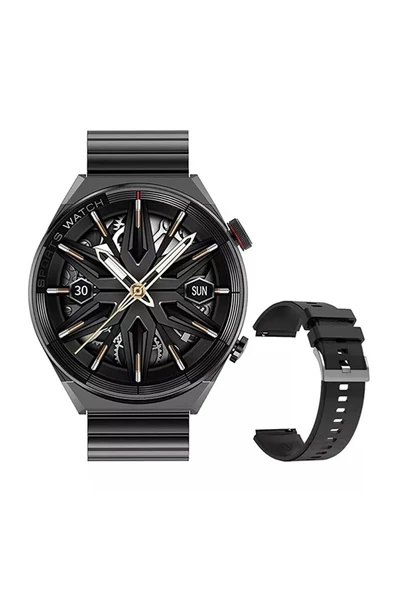 Teknojet Teknoloji İçin En İyi Adres Dt3 Mate Akıllı Saat Gt3 Benzeri Suya Ve Toza Dayanıklı Yuvarlak Smart Watch ürün görseli