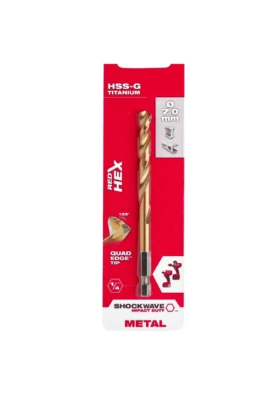 Metal Matkap Ucu Hex Girişli Hss-g 7x 109mm ürün görseli