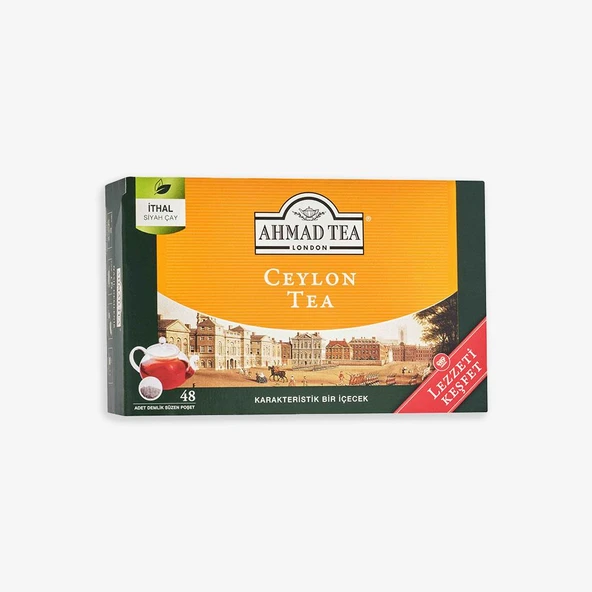 Ahmad Tea Ceylon Tea Demlik Poşet Çay 48’li 153 g - Resim 2