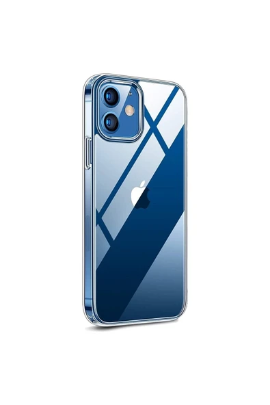 Teknojet Teknoloji İçin En İyi Adres iPhone 12 Mini Uyumlu Antişok Sararmaz Full Şeffaf Kılıf ürün görseli