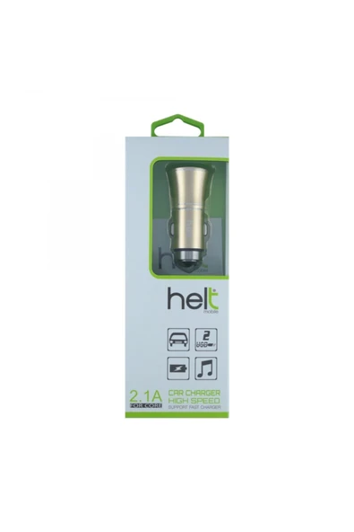 Helt Ht-18 2 Çıkışlı 2100 Mah Araç Şarj Cihazı - Resim 2