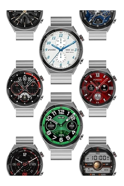 Teknojet Teknoloji İçin En İyi Adres Dt3 Mate Akıllı Saat Gt3 Benzeri Suya Ve Toza Dayanıklı Yuvarlak Smart Watch - Resim 2