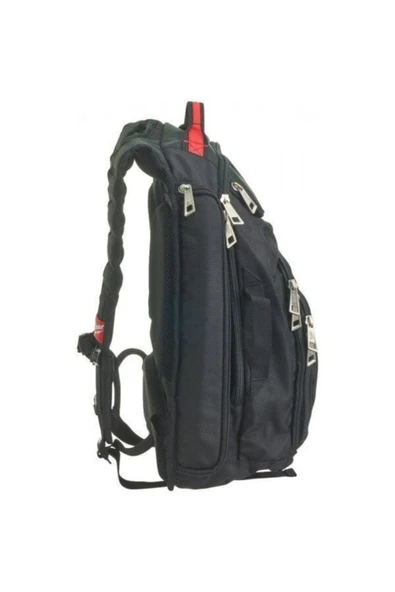 Ağır Hizmet Tipi Sırt Çantası Seyahat ve Şantiye Tipi 18 Cep T4932464252 - Resim 2