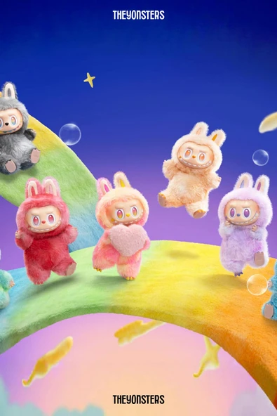 THEYONSTERS Labubu Big Into Energy Serisi Popmart– Koleksiyonluk Mini Vinil Oyuncak | Kutulu - Resim 7