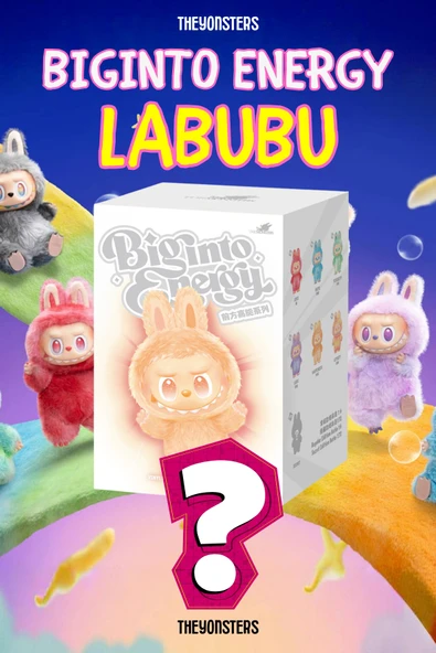THEYONSTERS Labubu Big Into Energy Serisi Popmart– Koleksiyonluk Mini Vinil Oyuncak | Kutulu ürün görseli