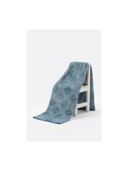 Özdilek Çift Kişilik Trendy Art Deco Battaniye Gökmavi ürün görseli