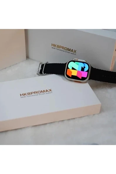 Teknojet Teknoloji İçin En İyi Adres 49 mm HK8 Pro Max Ultra Süper Amoled Ekran Akıllı Saat - Resim 3