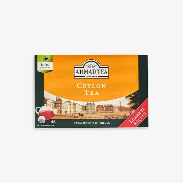 Ahmad Tea Ceylon Tea Demlik Poşet Çay 48’li 153 g ürün görseli 1