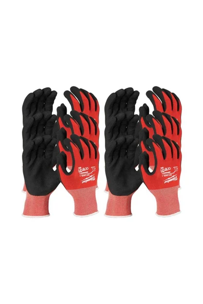 1. DERECE KESİK KORUMALI NİTRİL ELDİVEN - L/9 12'Lİ ürün görseli