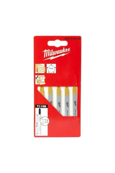 Dekupaj Bıçağı Uyumlu T119b 50mm(Ağaç,Flex Gles) ürün görseli