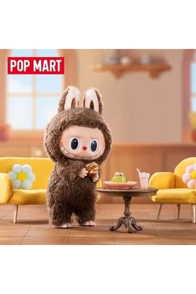 Teknoçeri POP MART Labubu The Excisting Macarons 6 'lı Kutu Vinly Peluş Çanta Aparatı Oyuncak - Resim 2